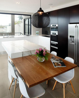 開放式廚房中島吧臺(tái)設(shè)計(jì)的專業(yè)方法與技巧